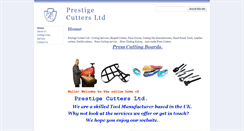 Desktop Screenshot of prestige-cutters.co.uk